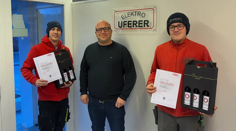Elektro Uferer | Lehrabschlussprüfung
